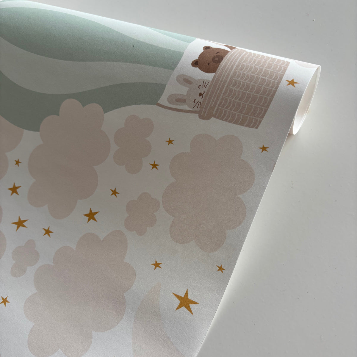 Hot Air Balloon Pattern Wallpaper