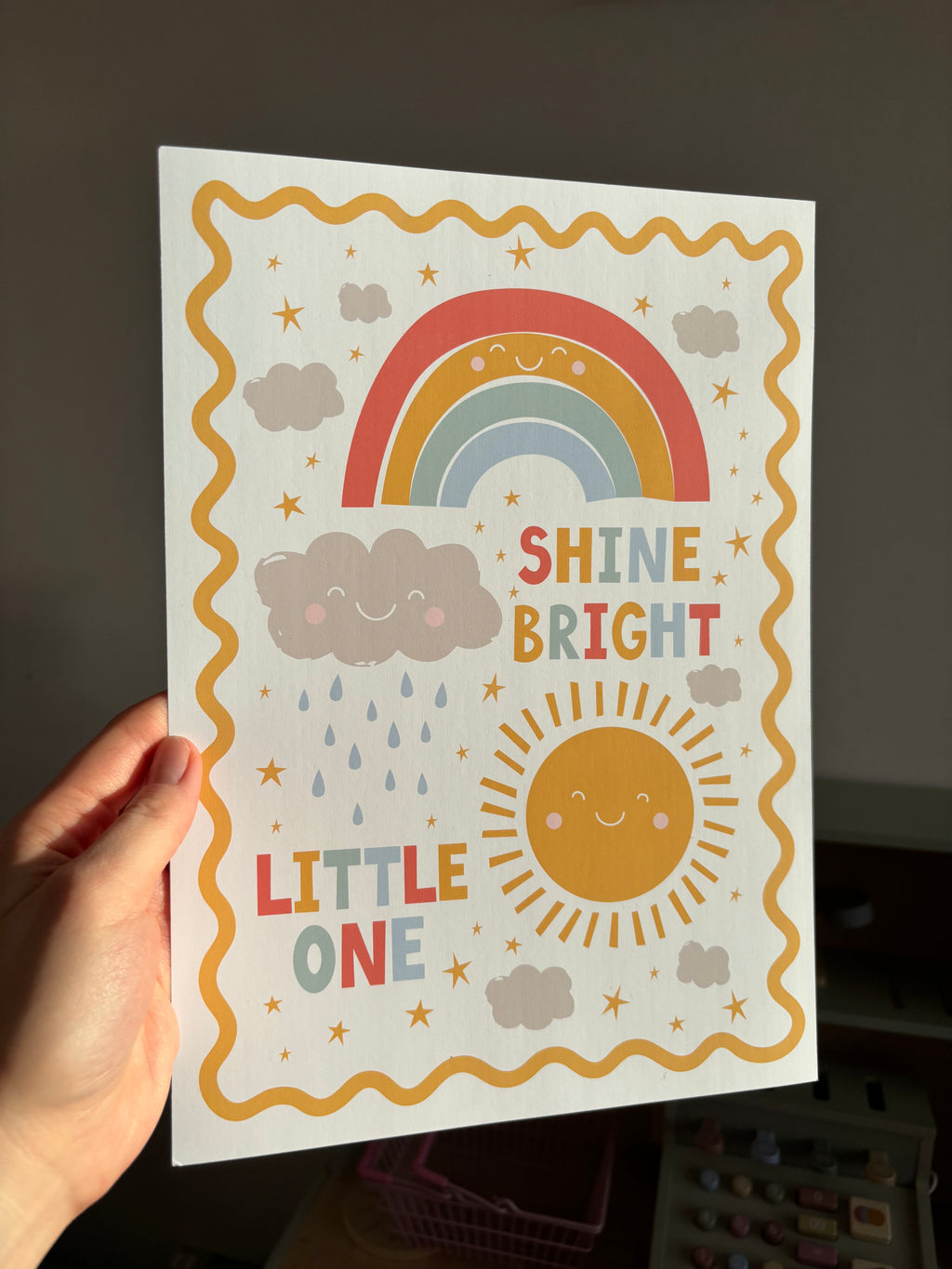 Shine Bright Little One Print