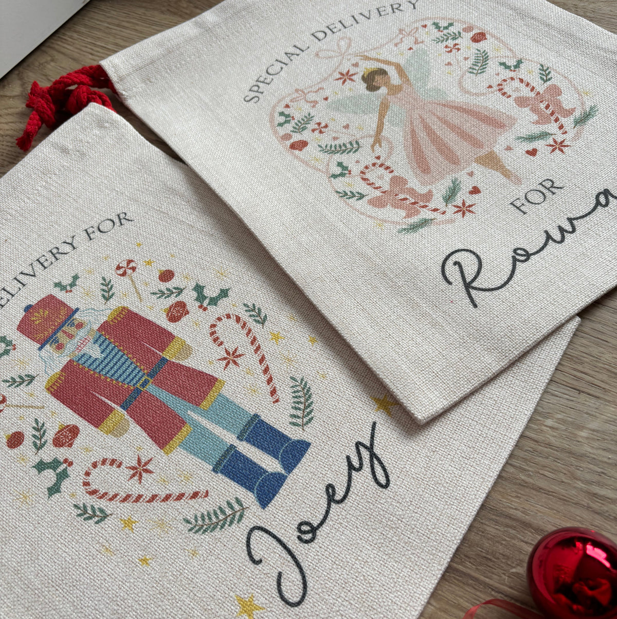 Personalised Nutcracker Gift Sack