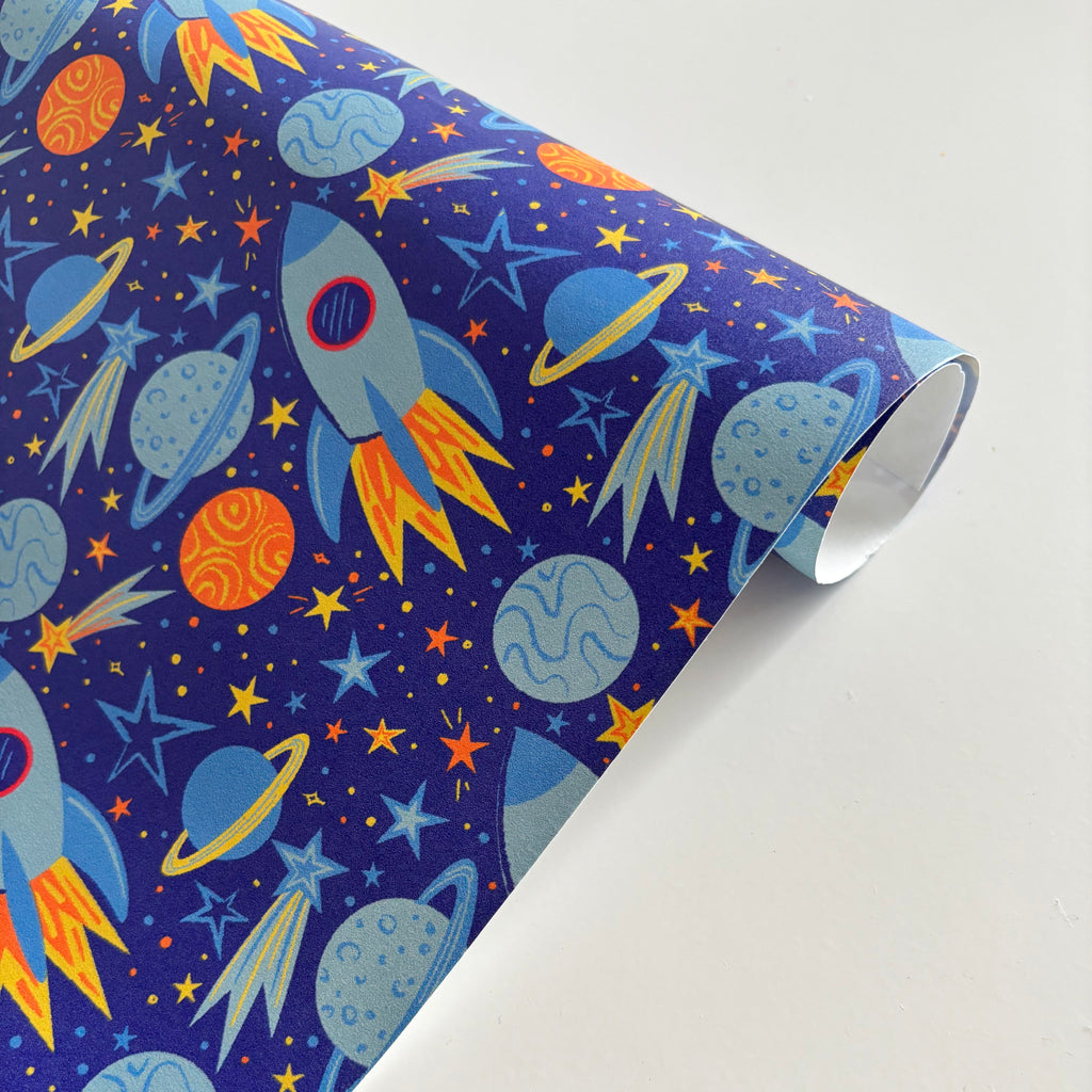 Outer Space Pattern Wallpaper