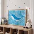 Blue Whale Art Print