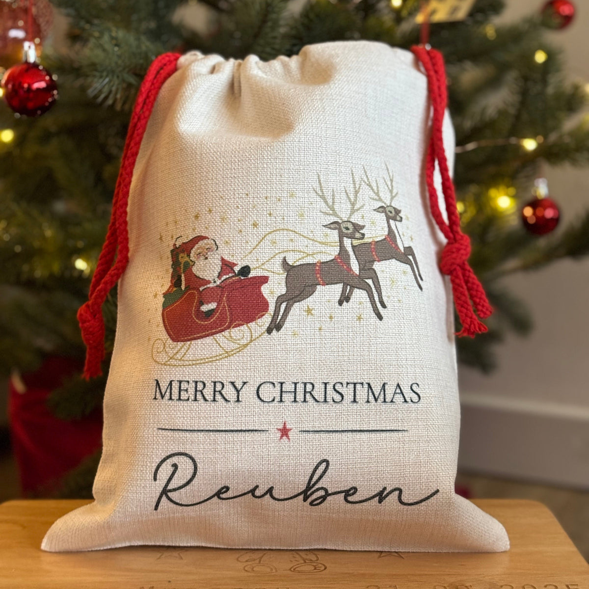 Personalised Santa Gift Sack