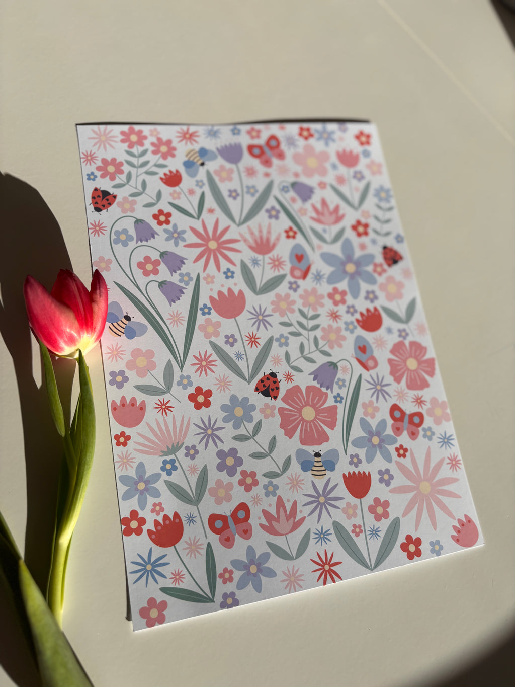 Spring Flower Meadow Print