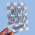 Boys Skater Birthday Card