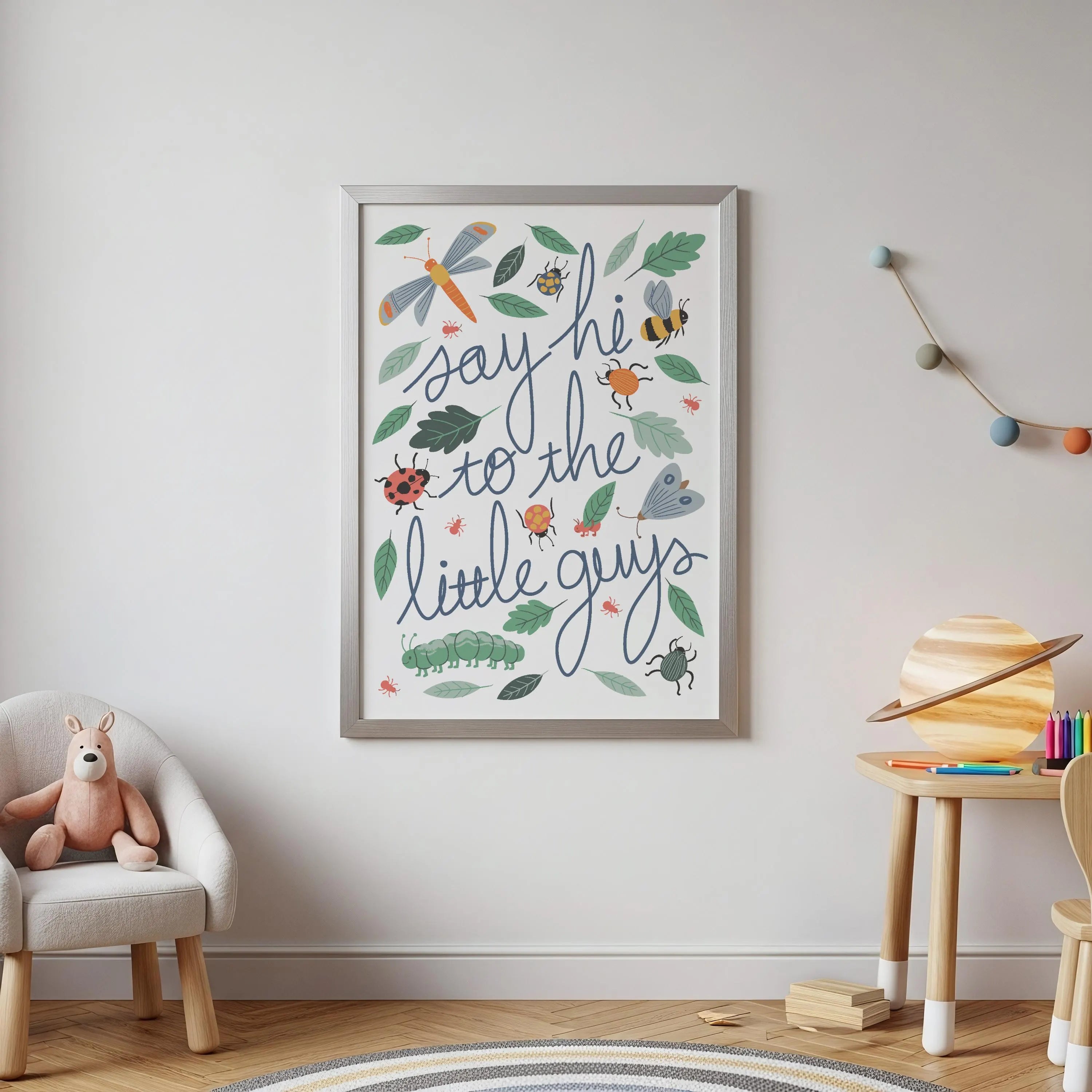 Bug Print | Say Hi To The Little Guys