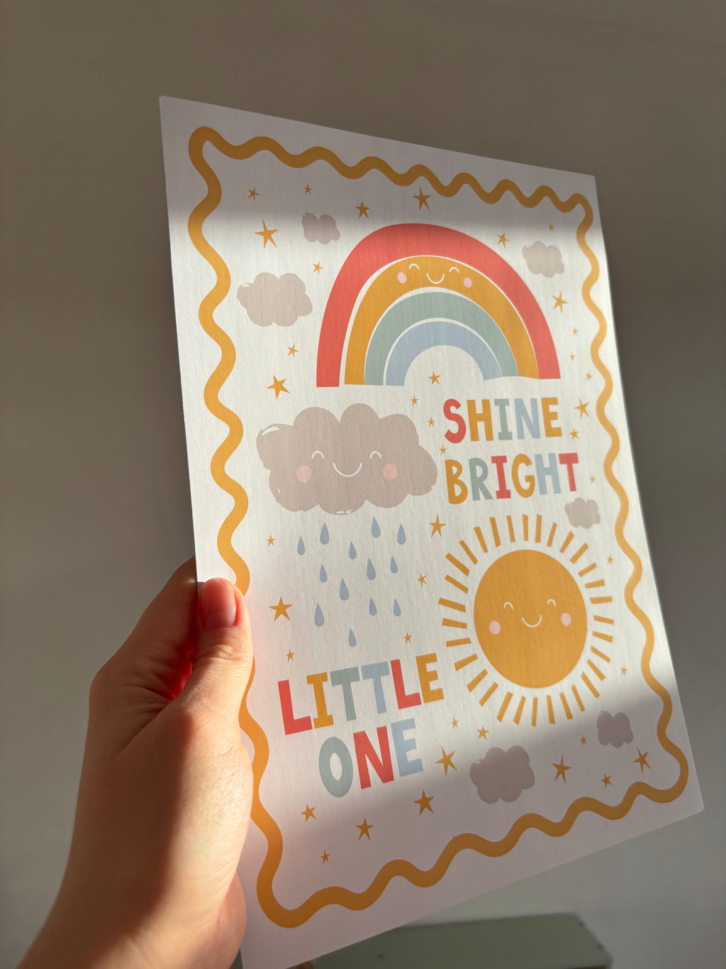 Shine Bright Little One Print