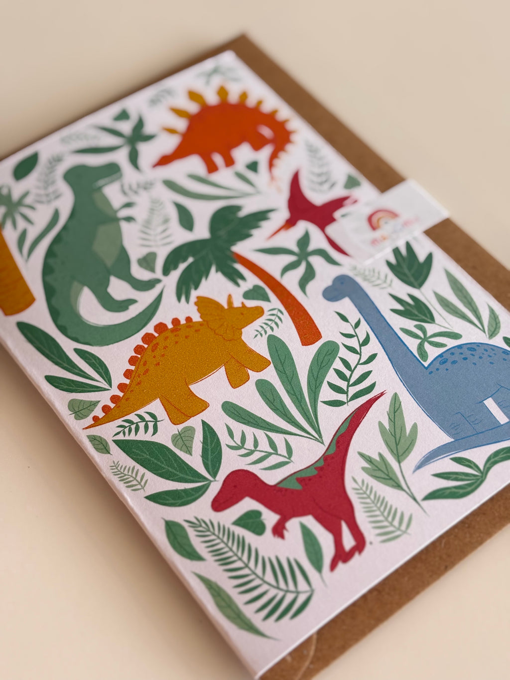 Dinosaurs A6 Greetings Card