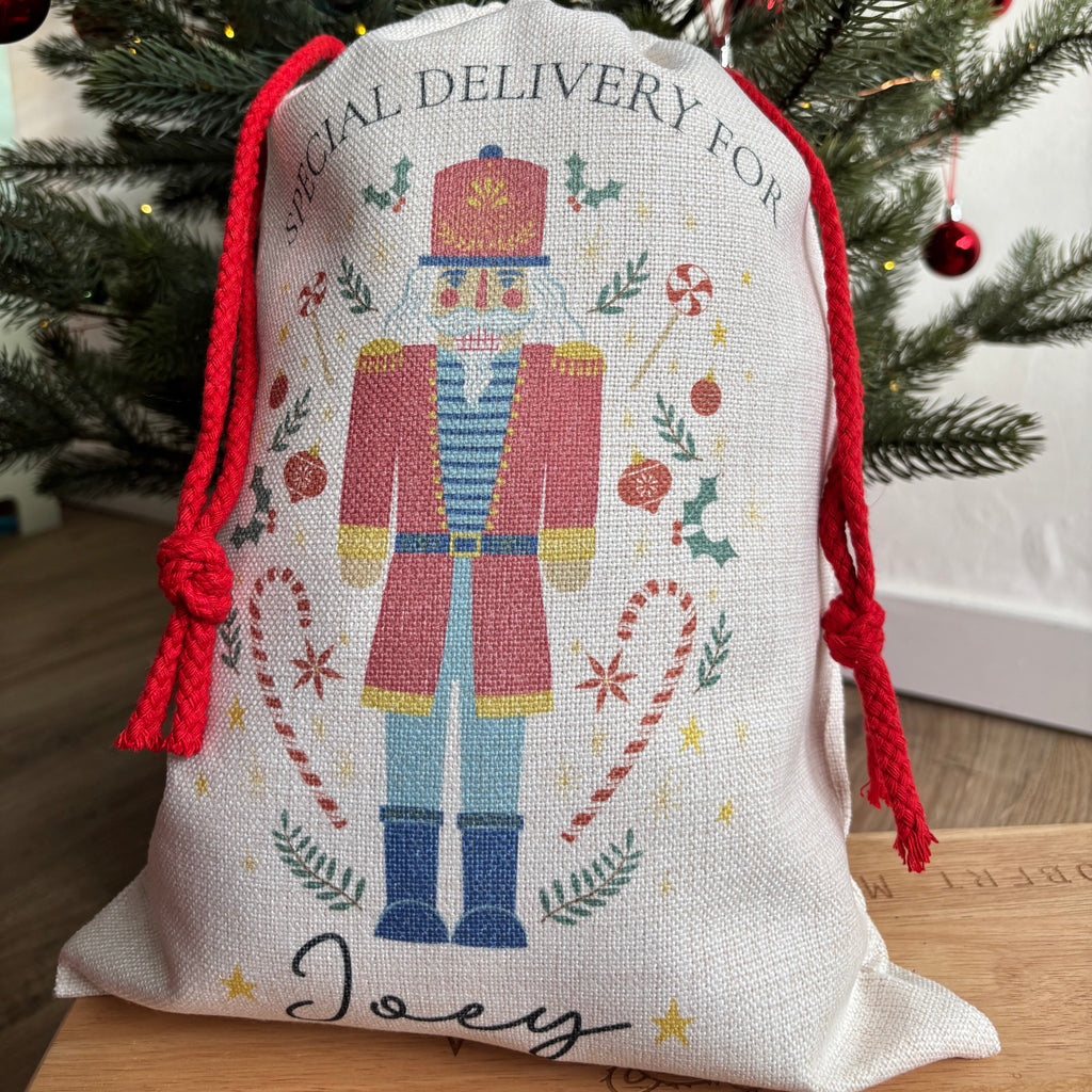 Personalised Nutcracker Gift Sack