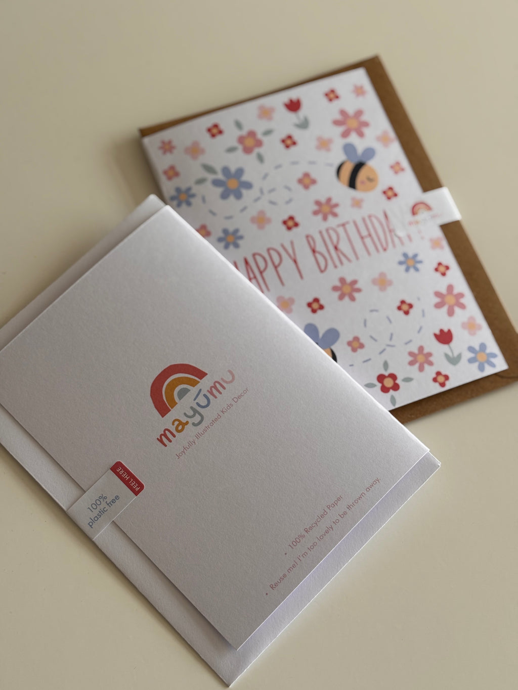 Bee Birthday Card A6