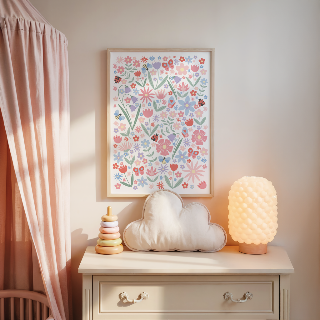 Spring Flower Meadow Print