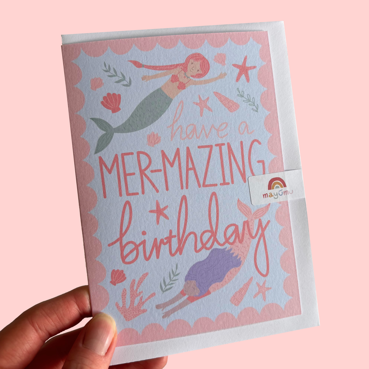 Mermaid Birthday Card