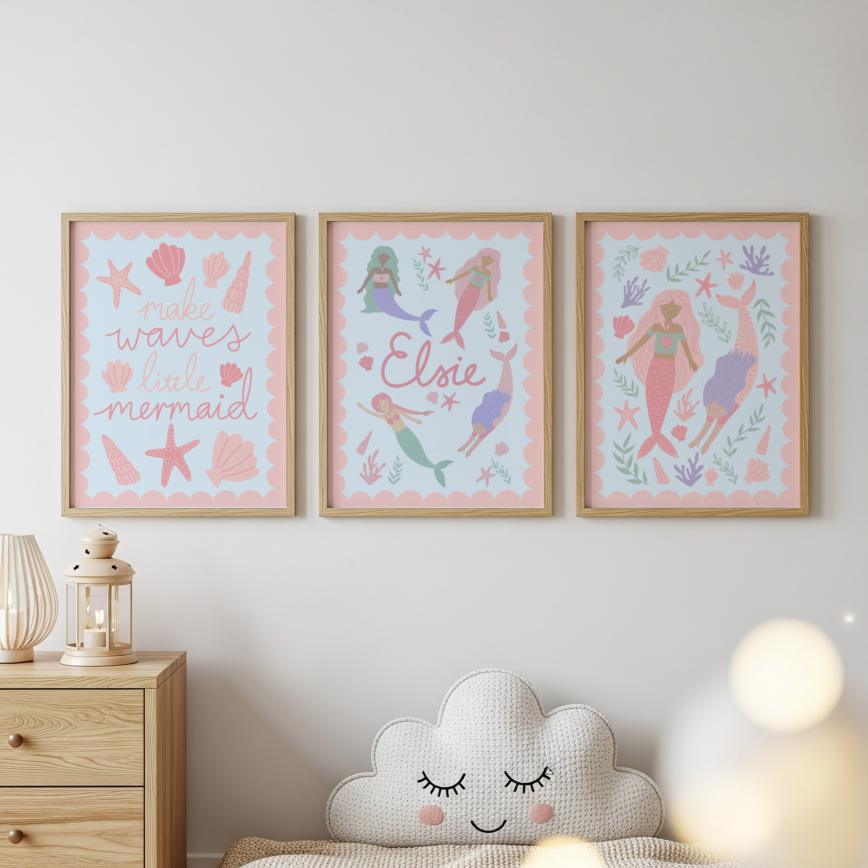 Mermaid Print Set