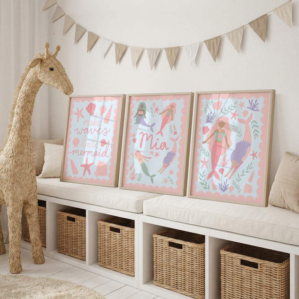 Mermaid Print Set