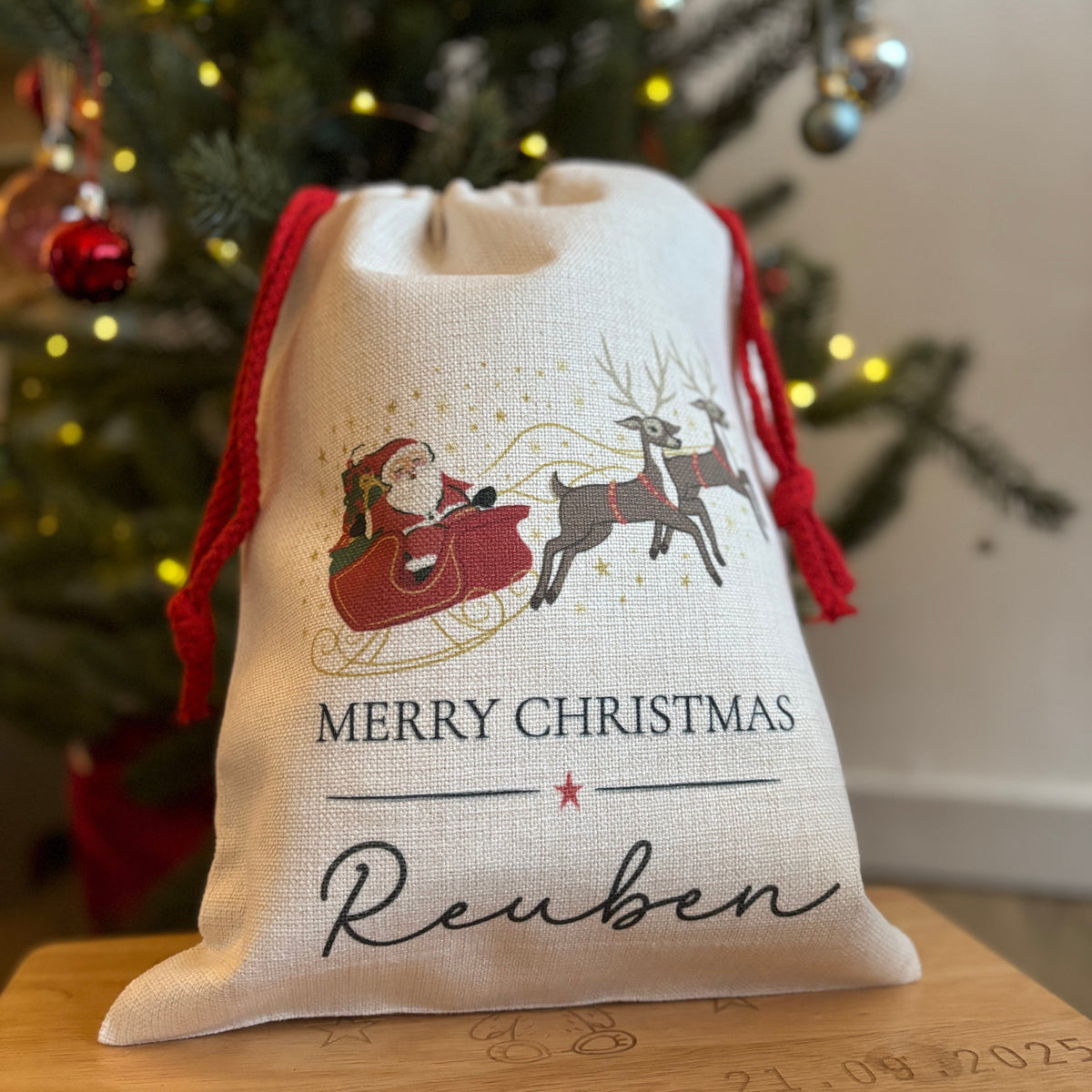 Personalised Santa Gift Sack