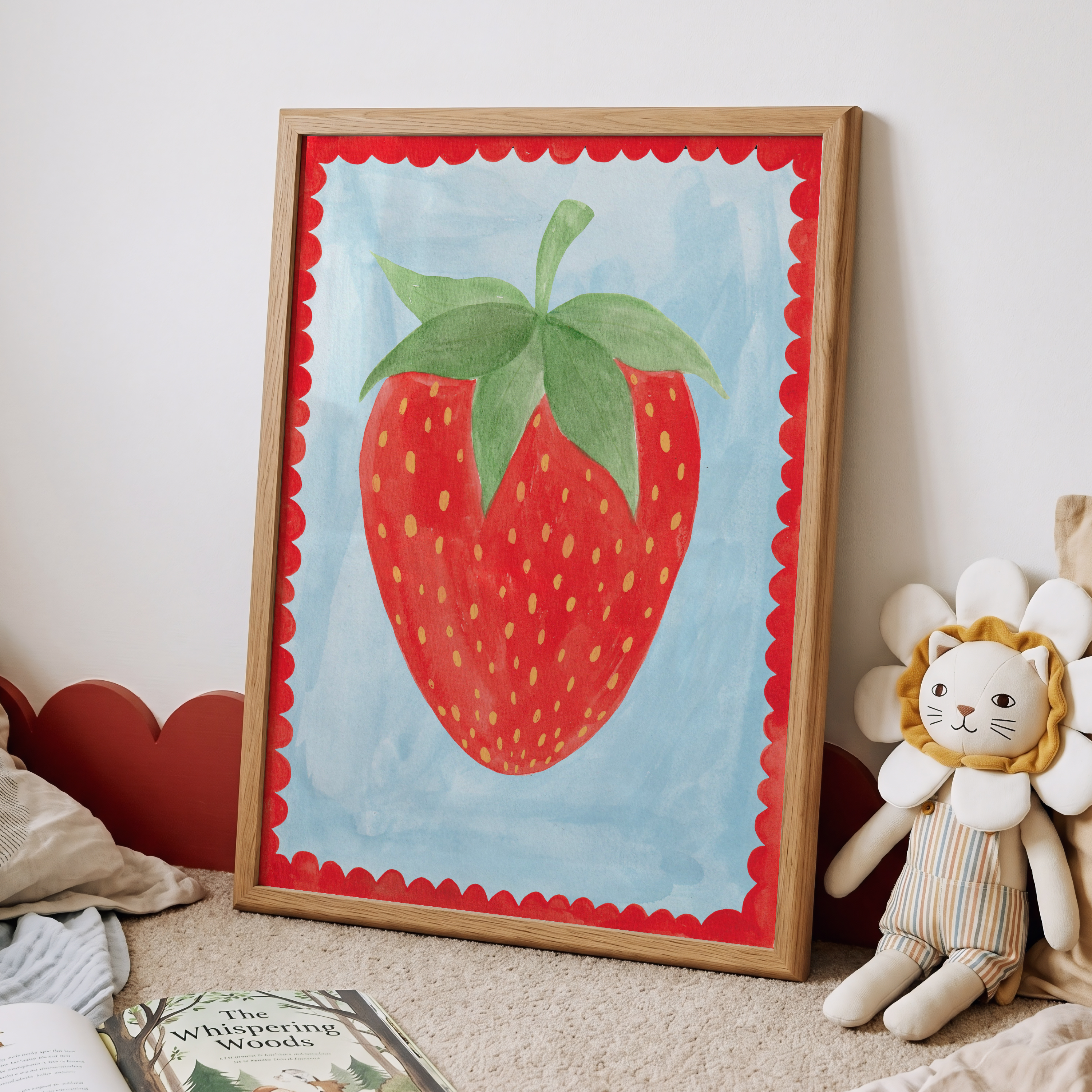 Strawberry Art Print