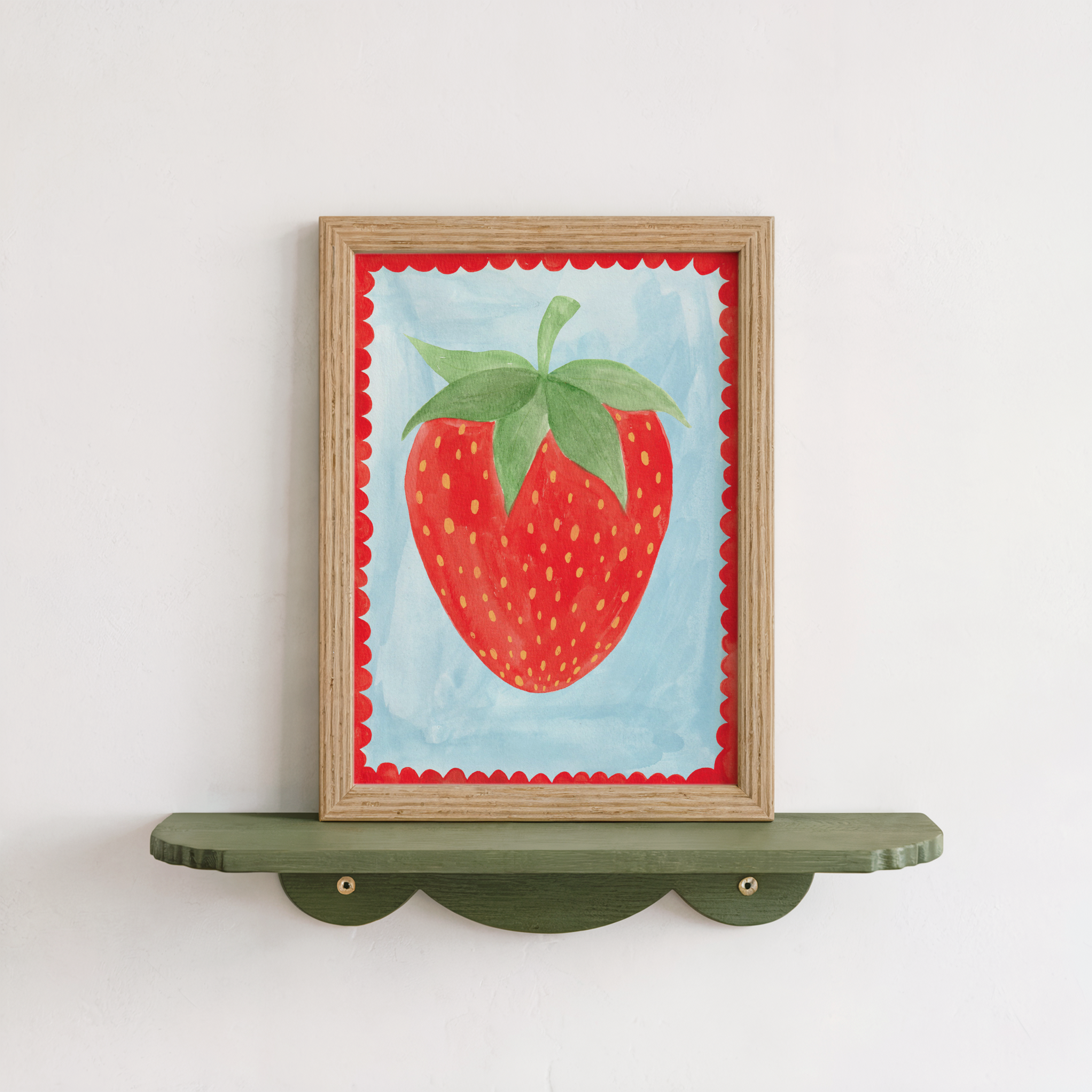 Strawberry Art Print