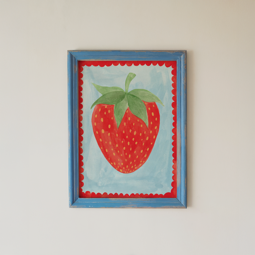Strawberry Art Print