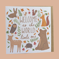 Woodland Animal New Baby Card
