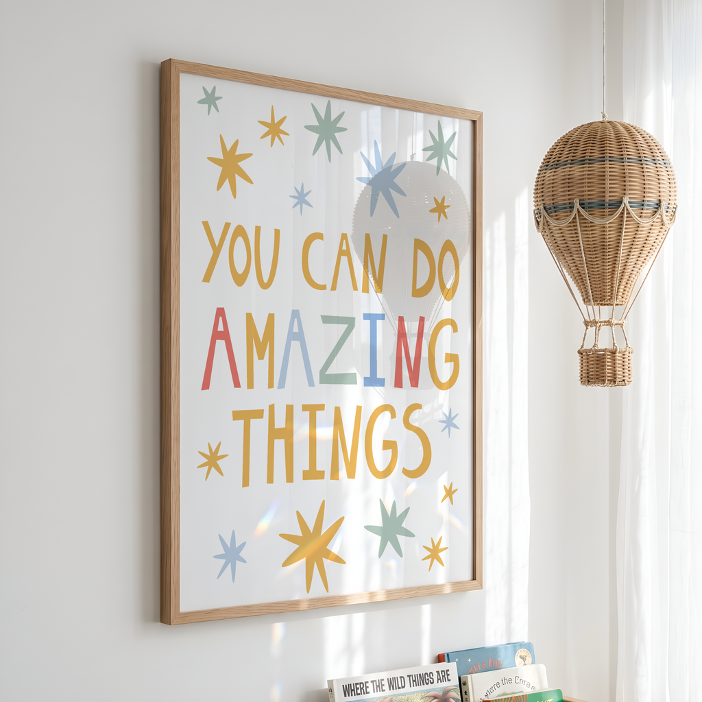 You Can Do Amazing Things Print