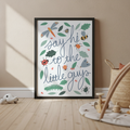 Bug Print | Say Hi To The Little Guys