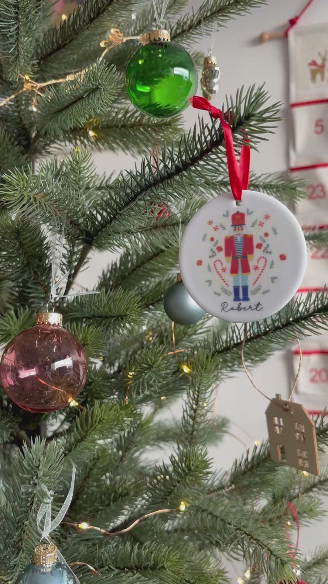 Personalised Nutcracker Ornament