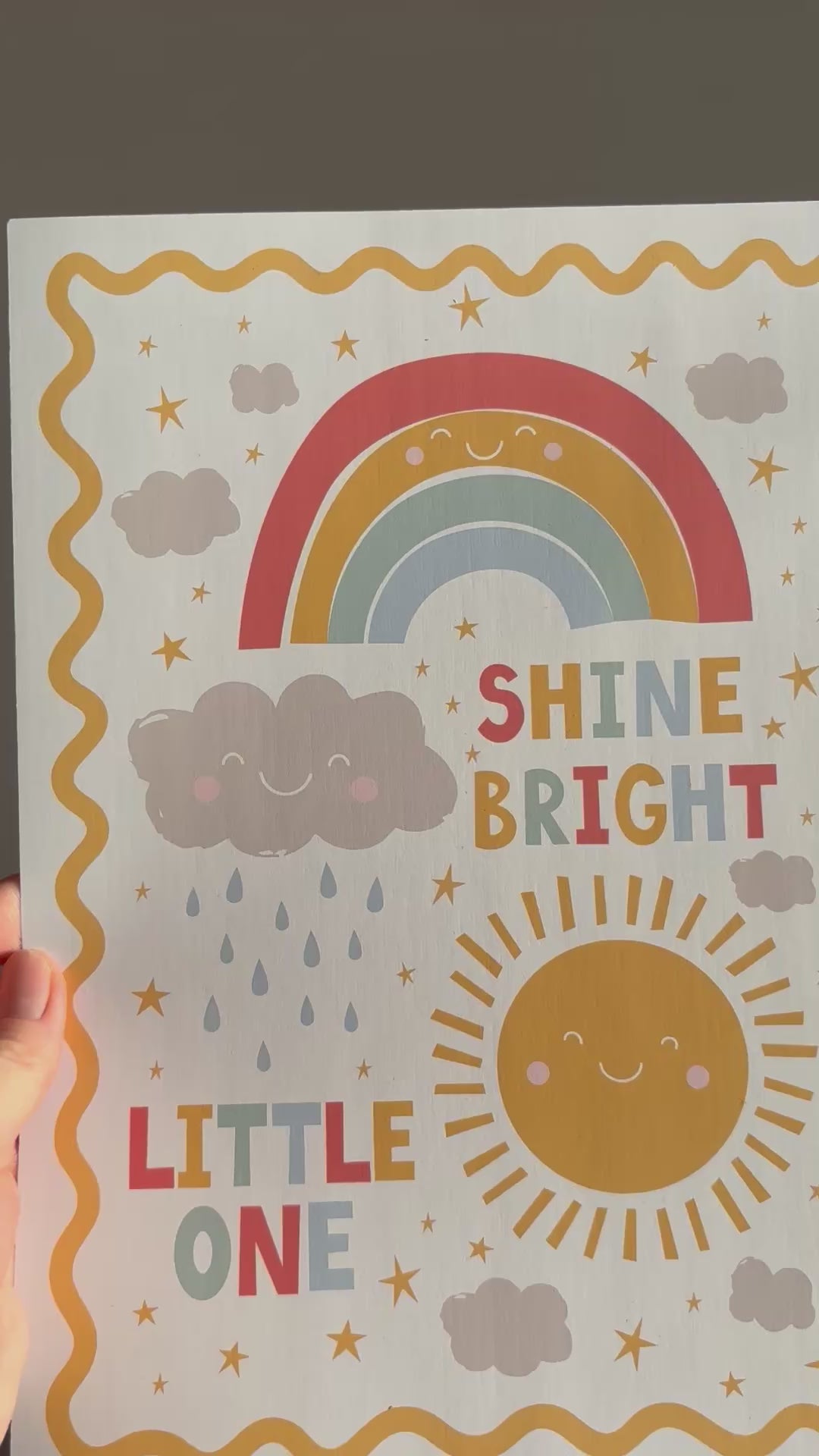 Shine Bright Little One Print