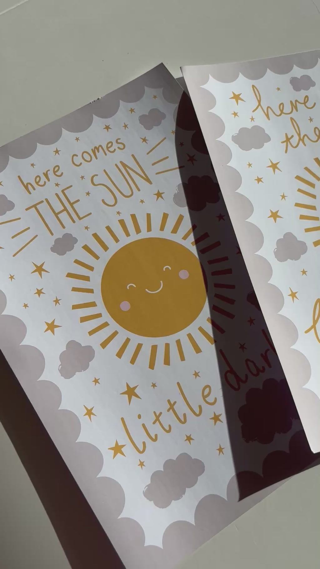 Here Comes The Sun Print