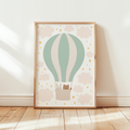 Hot Air Balloon Print