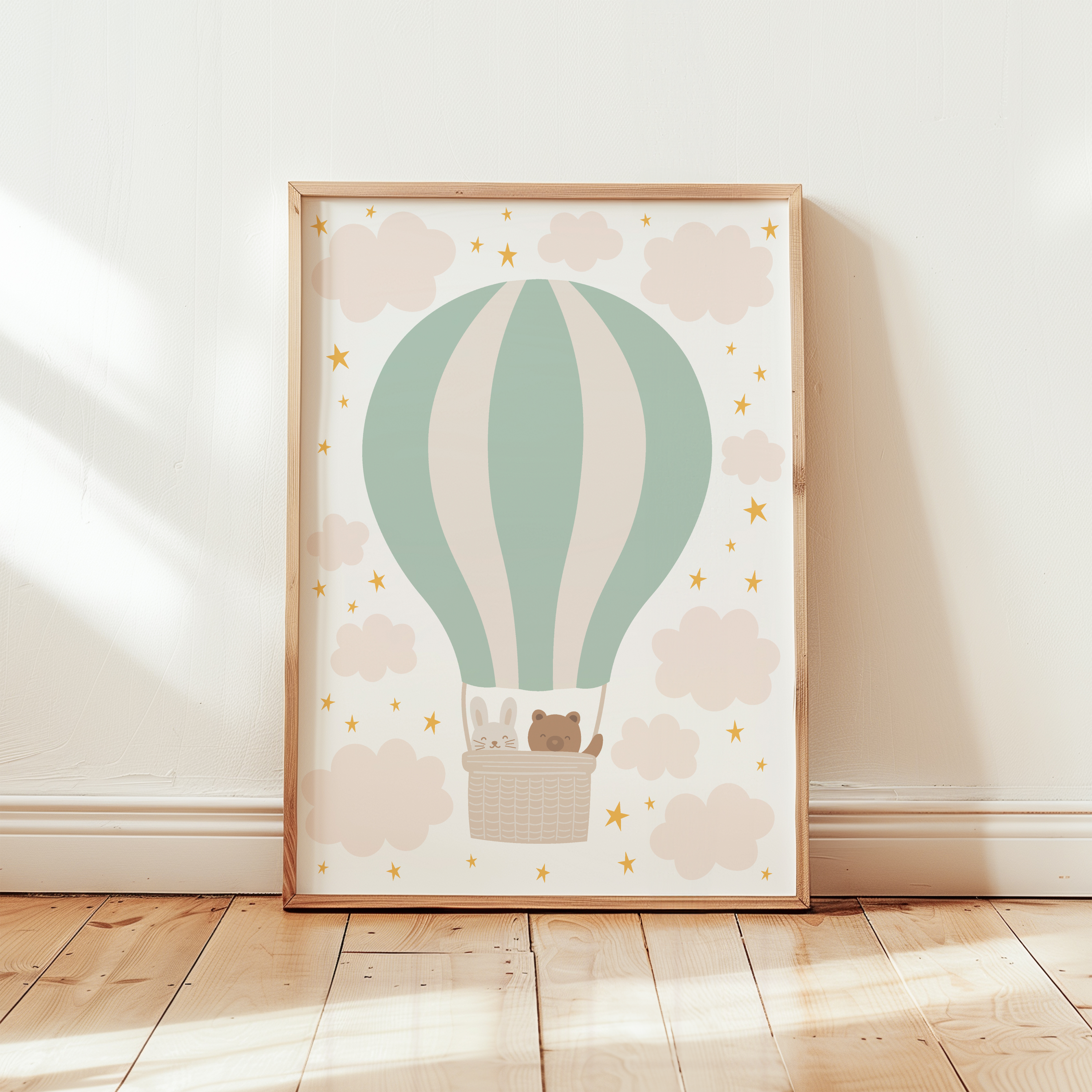 Hot Air Balloon Print
