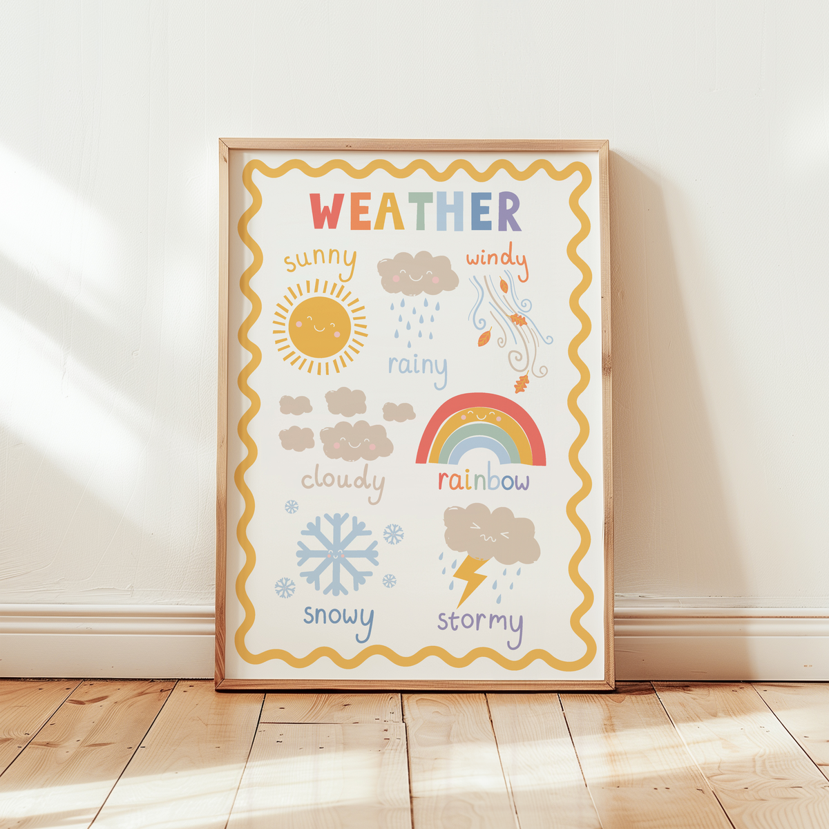 Weather Chart Print